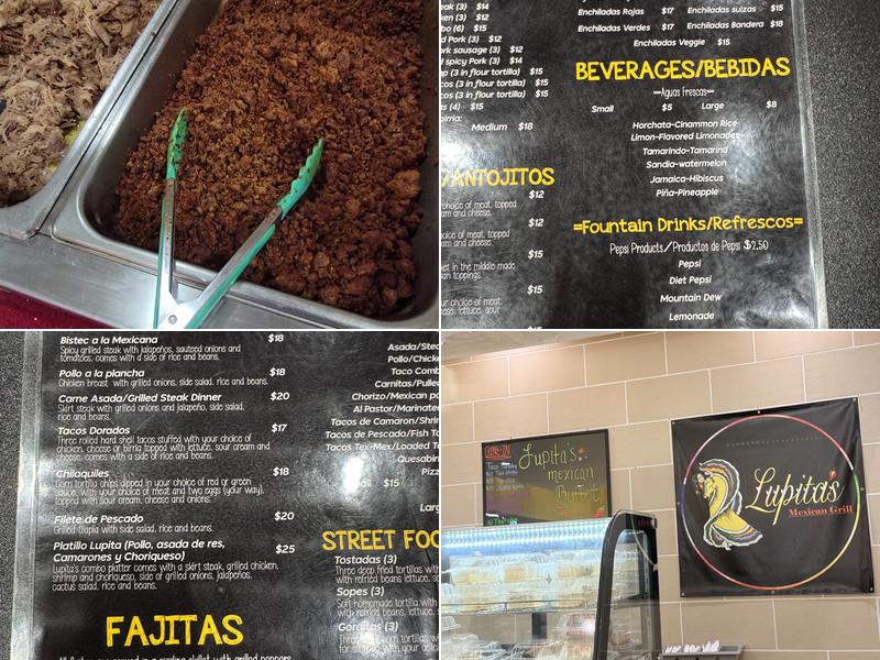 Lupitas Mexican Grill Menu