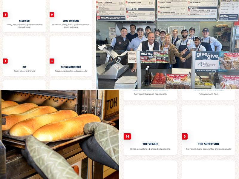 Jersey Mike's Subs Menu