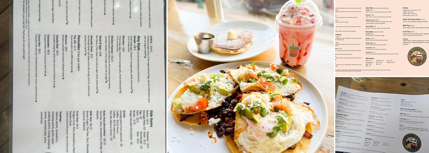 A.M. Eats & Tea Treats Menu