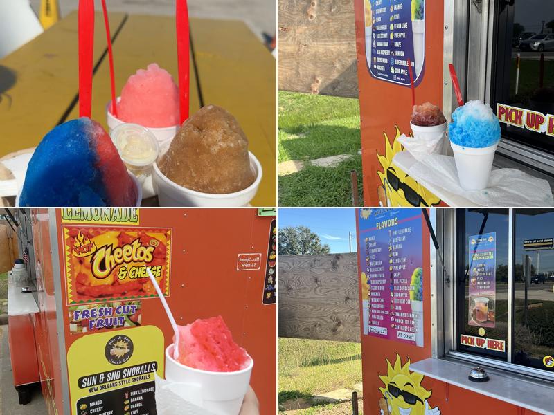 Sun & Sno Snacks and more Menu
