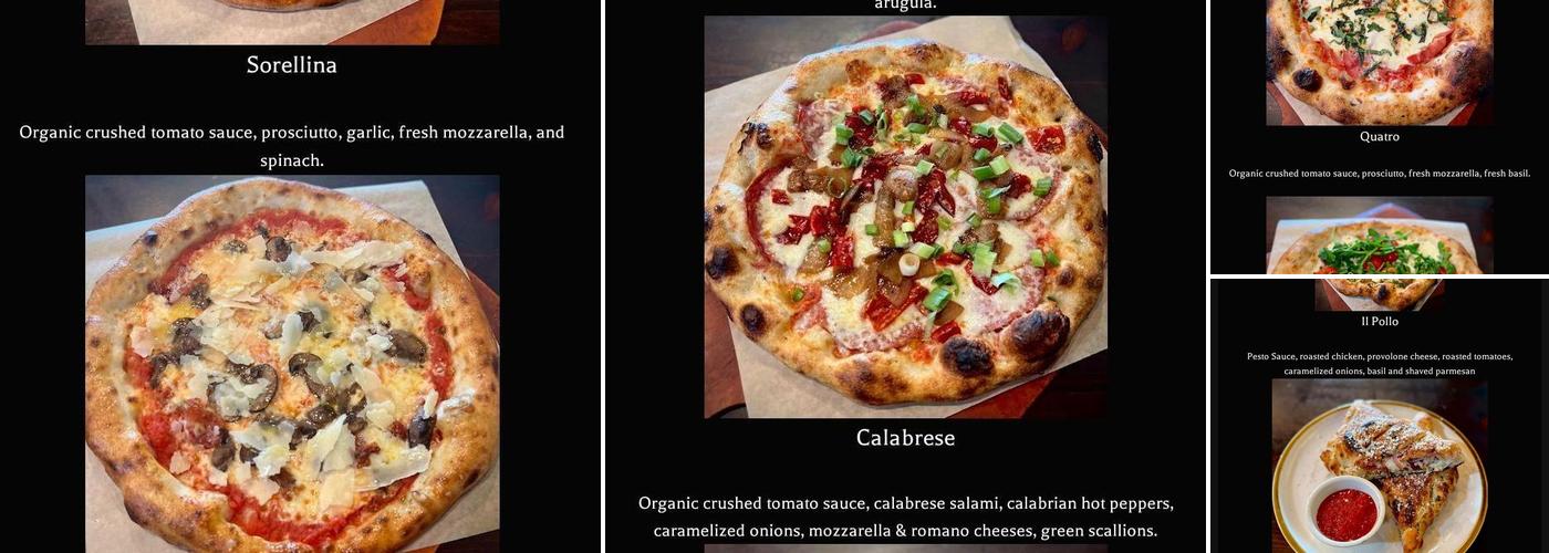 Joe Mamas Pizza Kitchen Menu