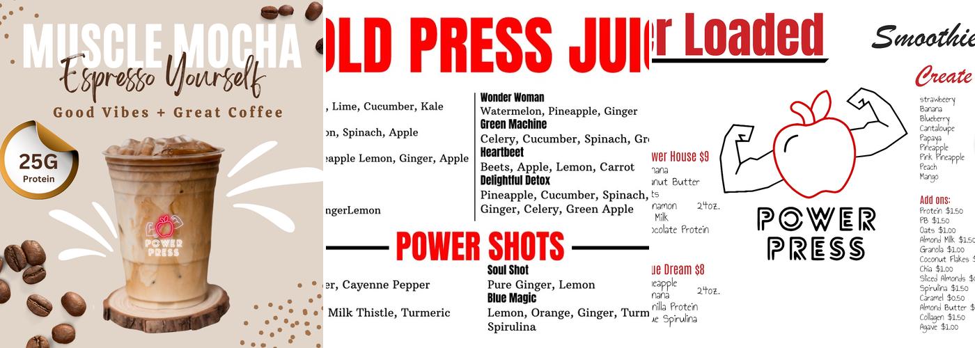 Power Press Menu