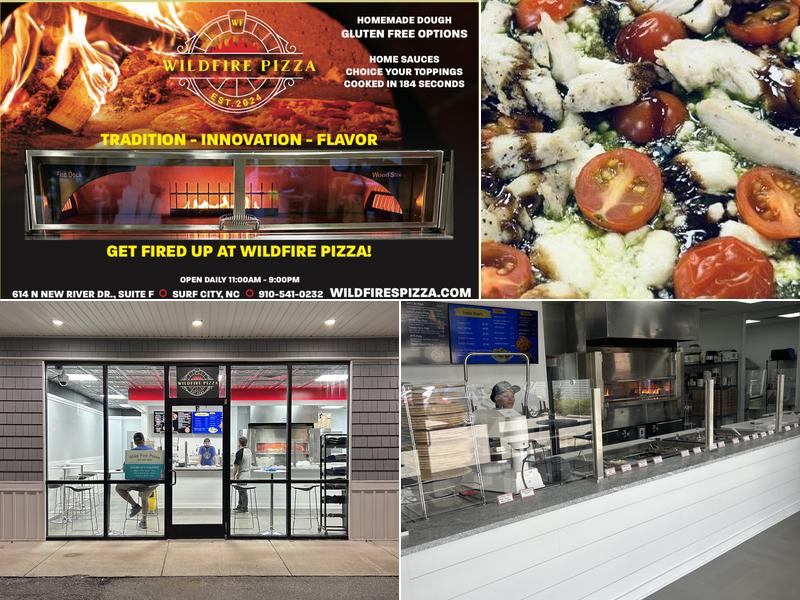 Wildfire Pizza 614 N New River Dr Suite F, Surf City
