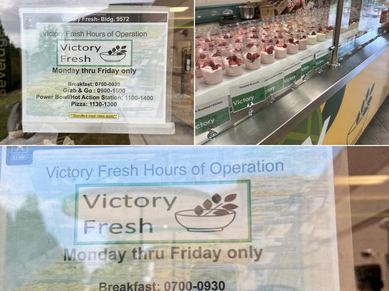 Victory Fresh Menu