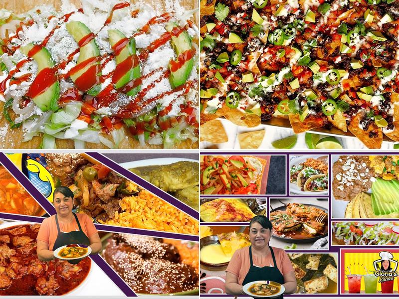 Gloria’s Kitchen inside chevron