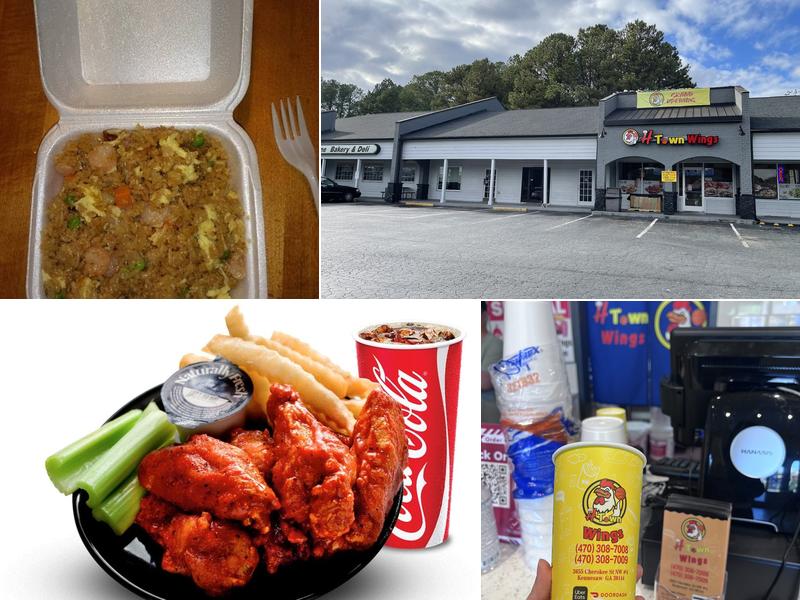 H Town Wings 3655 Cherokee St NW Ste 4, Kennesaw