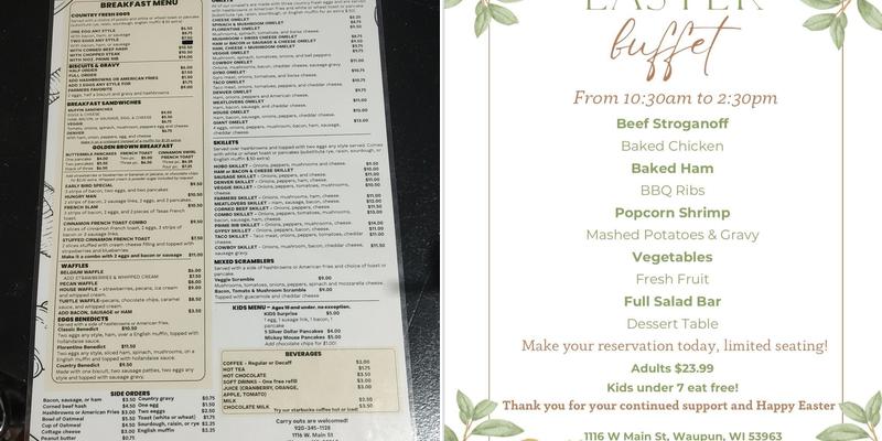 VILLAGE GARDEN II Menu