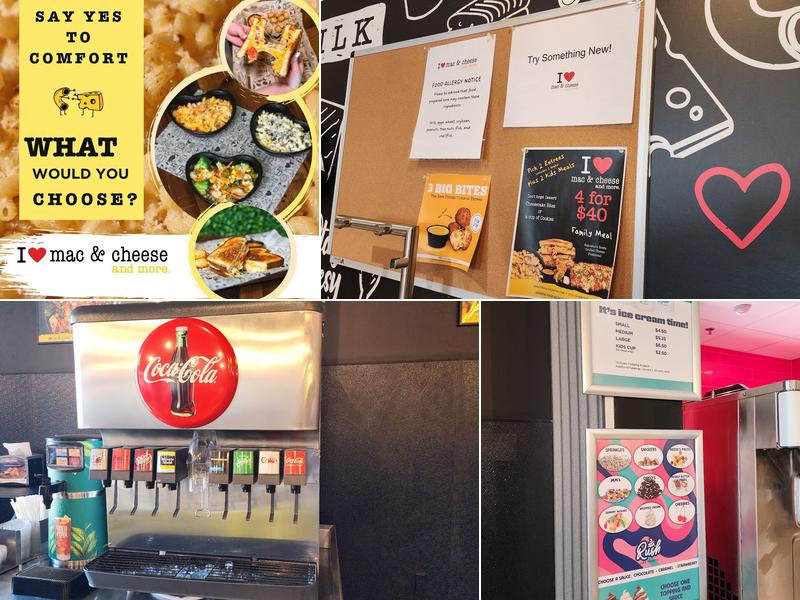 I Heart Mac and Cheese Menu