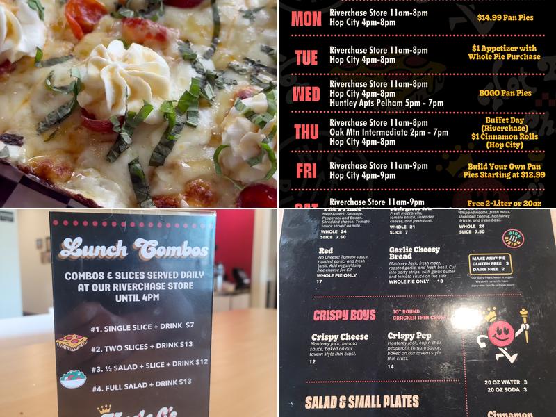 Uncle G’s Pizza Riverchase Menu