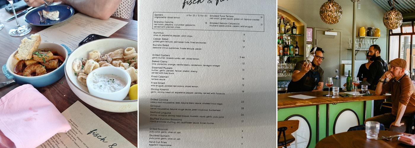Fisch & Flore Menu
