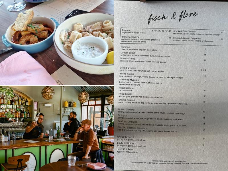 Fisch & Flore Menu
