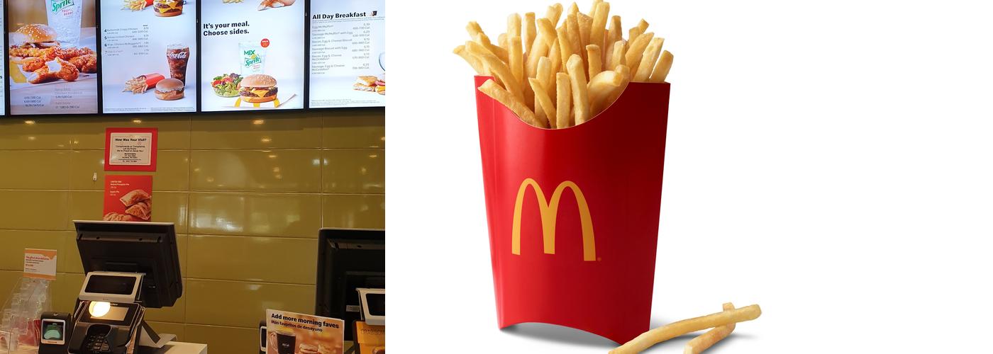 McDonald's Menu