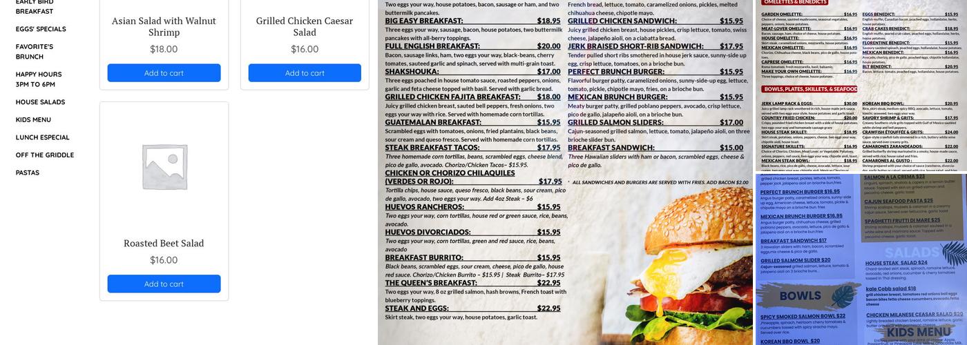 Perfect Brunch Bros Menu