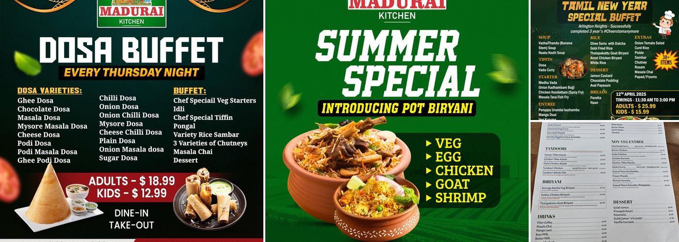 Madurai Kitchen Menu