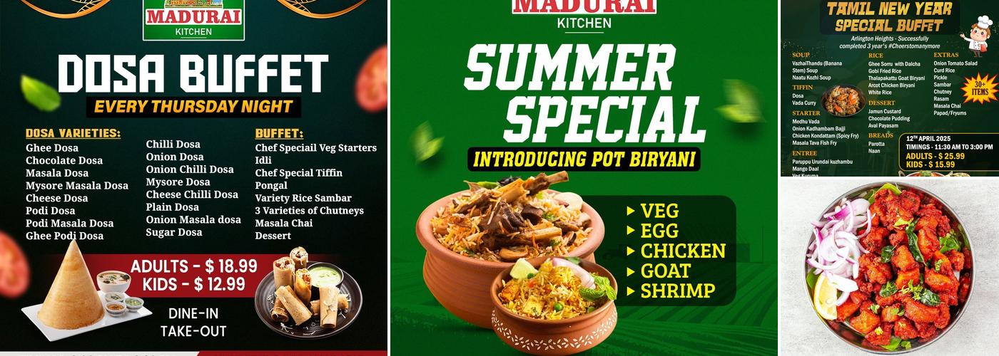 Madurai Kitchen Menu