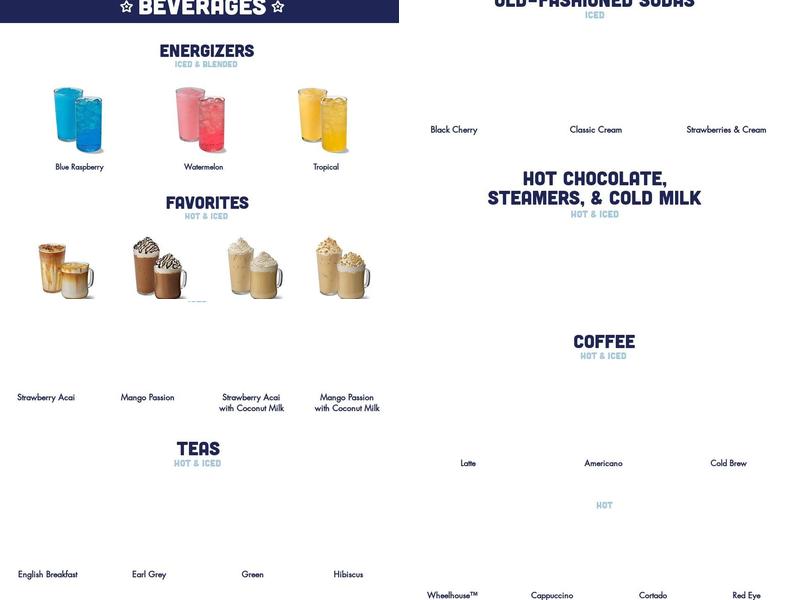 Parlor Doughnuts Menu