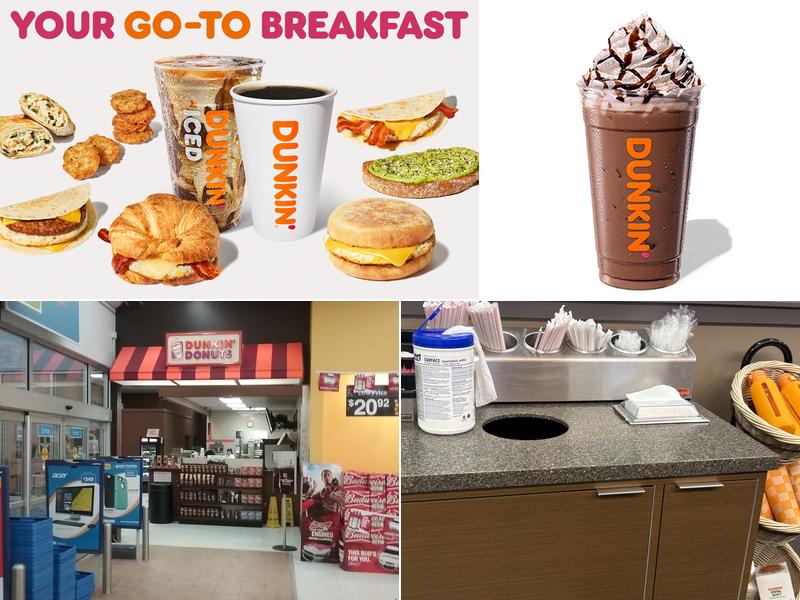 Dunkin' 1573 Main St In Walmart, Palmyra