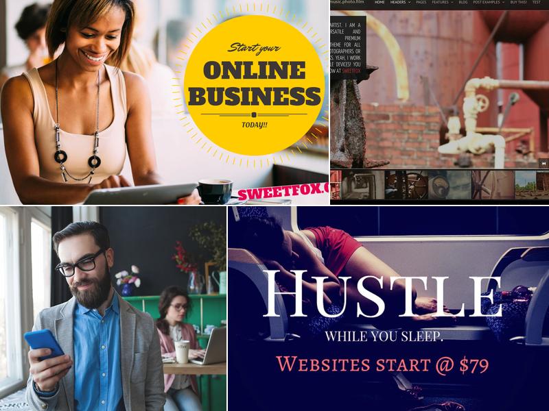 Sweetfox. Websites & Prints