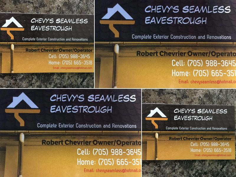 Chevy's Seamless Eavestrough