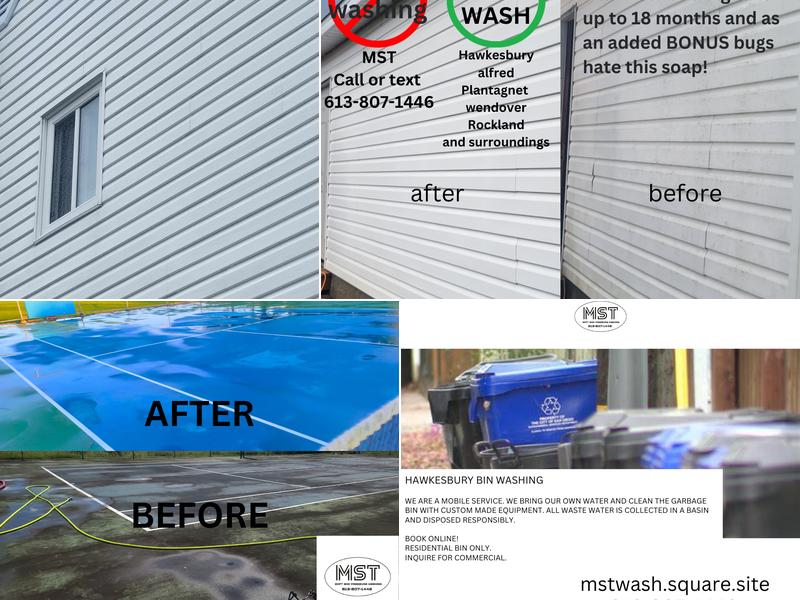 MST soft and pressure washing