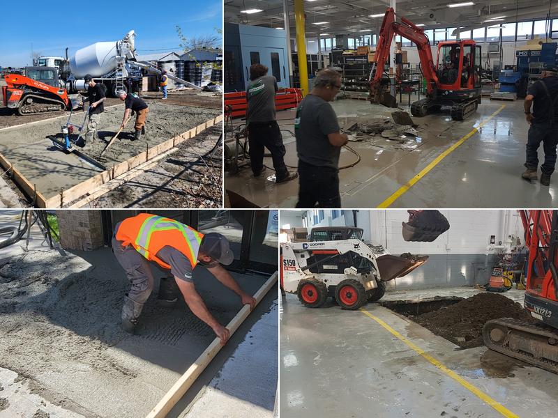 Les Services de Béton Universel Ltée (Entrepôt / Warehouse)