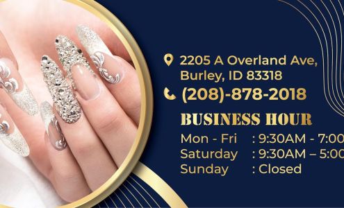 Luxury nails and spa 2205 Overland Ave, Burley Idaho 83318