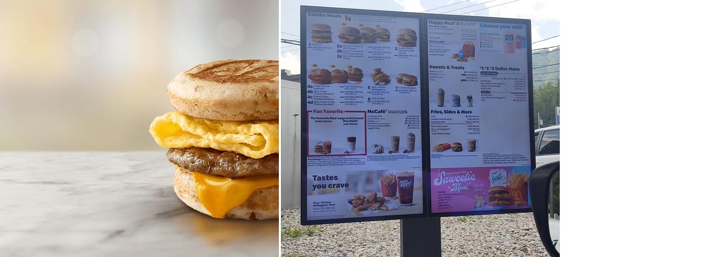 McDonald's Menu