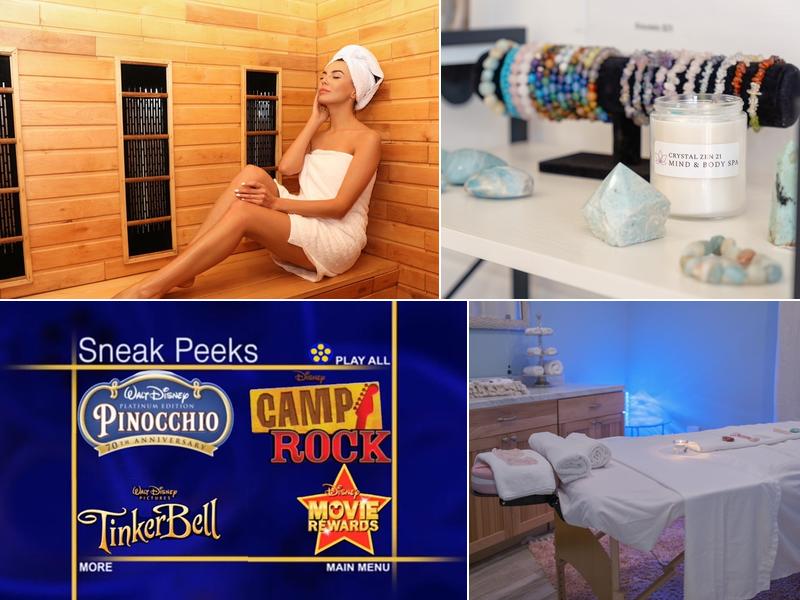 Crystal Zen 21 Infrared Sauna and Massage Spa