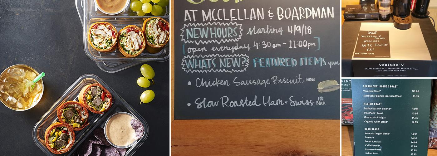 Starbucks Menu