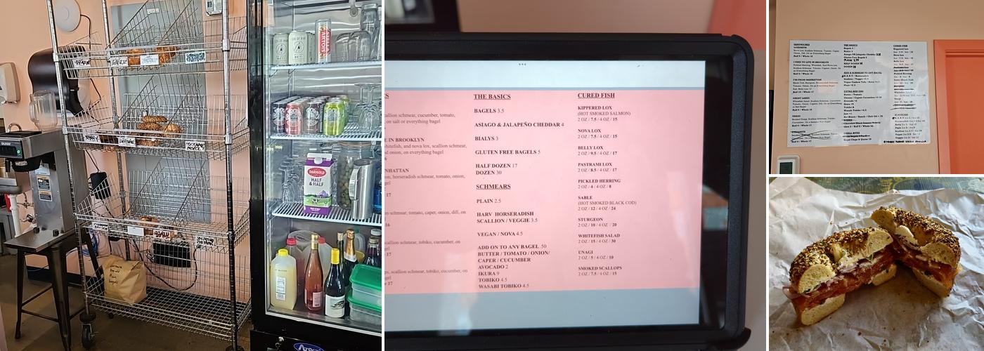 LoxSmith Bagels Menu
