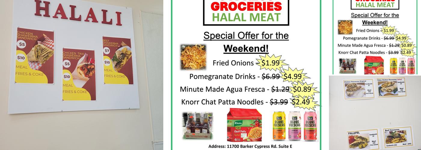 Halali Menu