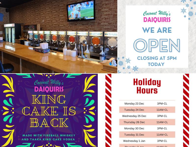 Coconut Willy's Daiquiris