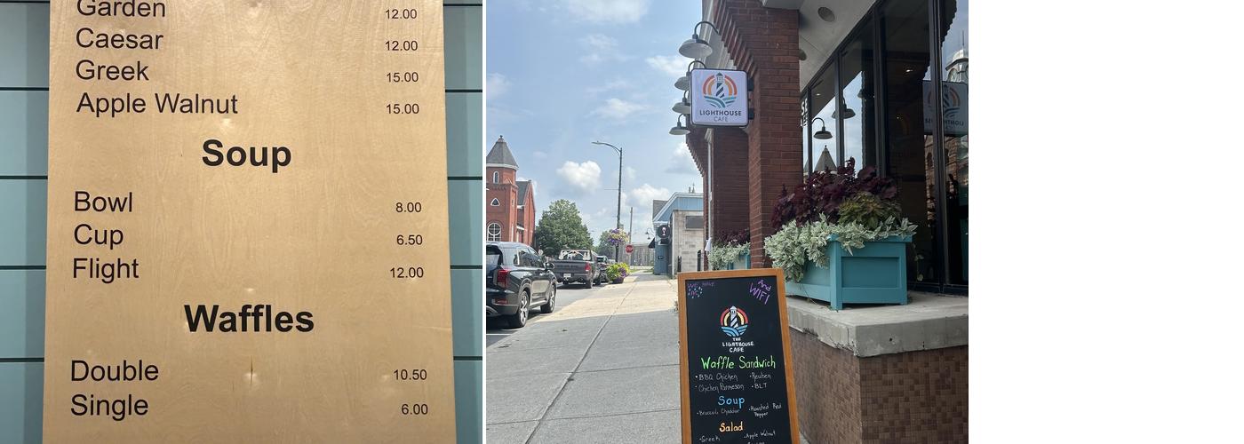 Lighthouse Cafe Menu