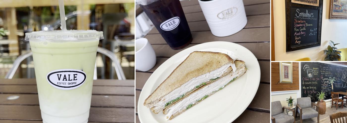 Vale Coffee Shoppe Menu