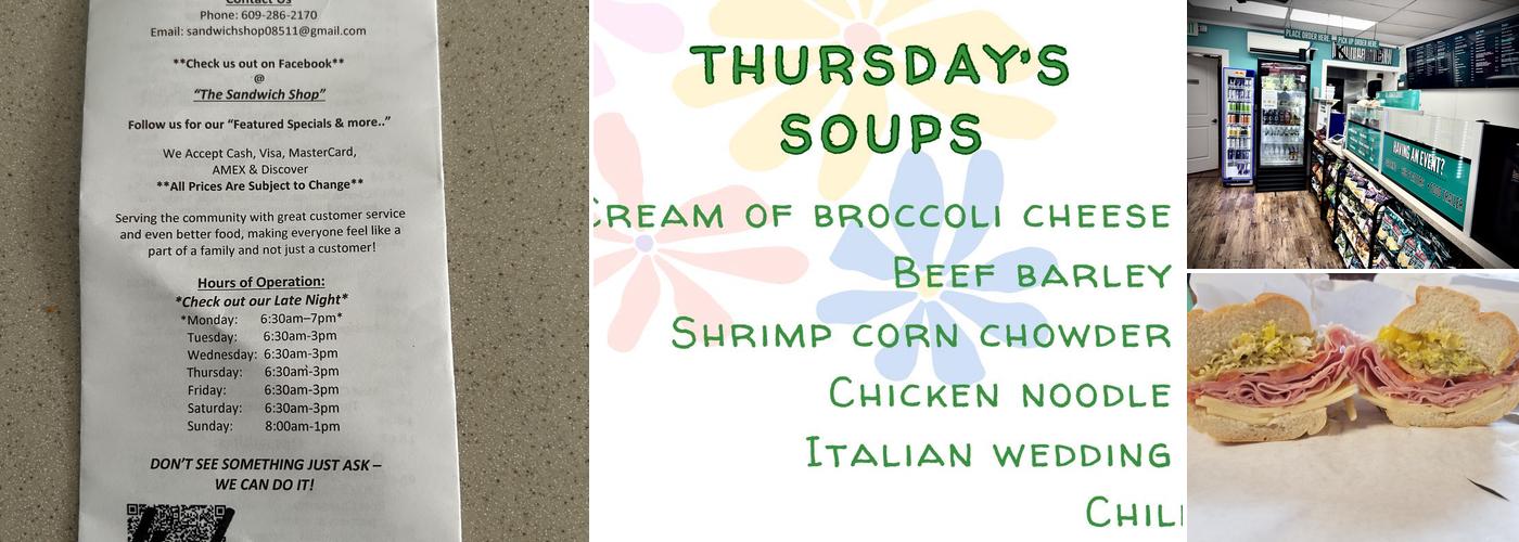 The Sandwich Shop LLC Menu