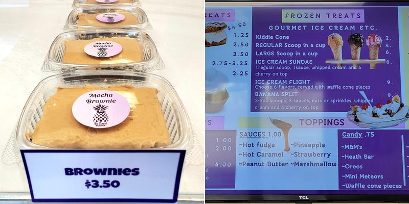 Be Sweet Treats Menu