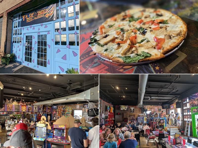 Flashback Pizza and Milkshakes 105 S 3rd St, Rogers