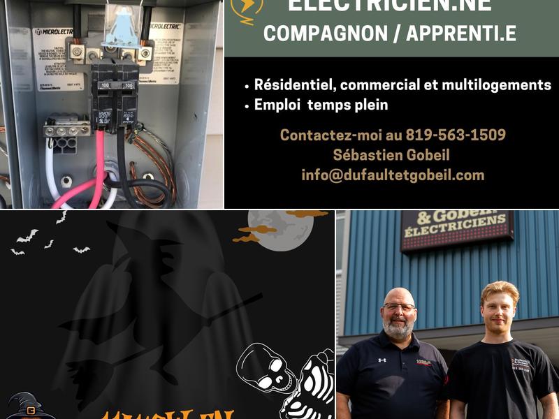 Dufault et Gobeil Électricien inc. Sherbrooke