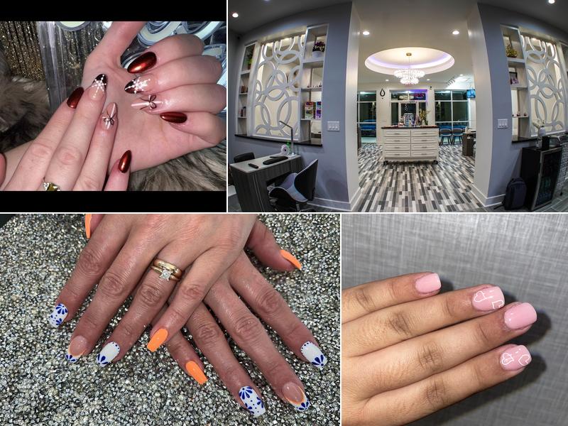 Luxx Nails and Spa in Sulphur.
