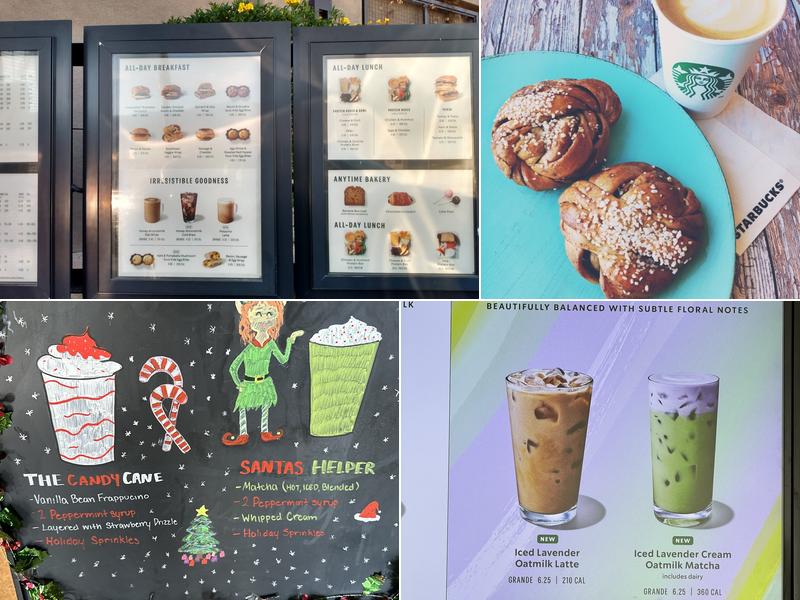 Starbucks Menu