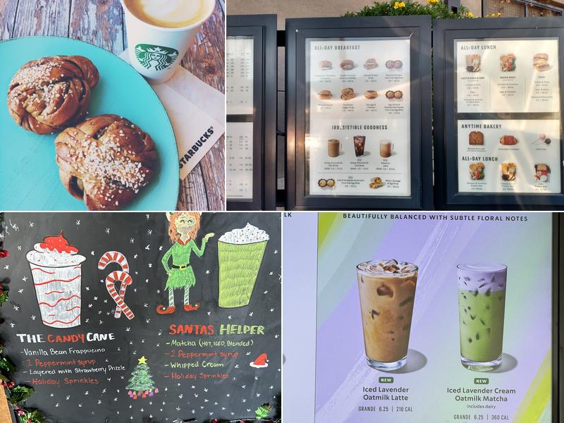 Starbucks Menu