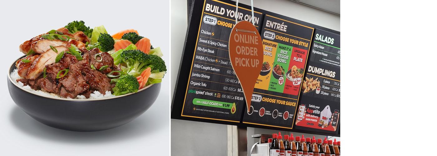 WaBa Grill Menu
