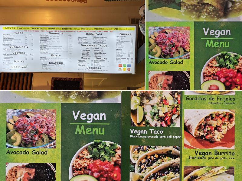 La Taco Station Menu