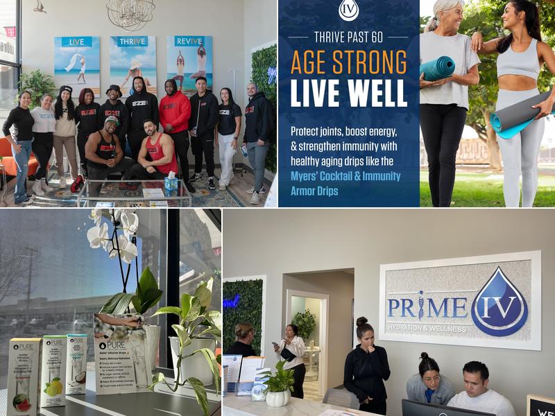 Prime IV Hydration & Wellness - Wall