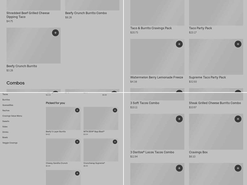 Taco Bell Menu