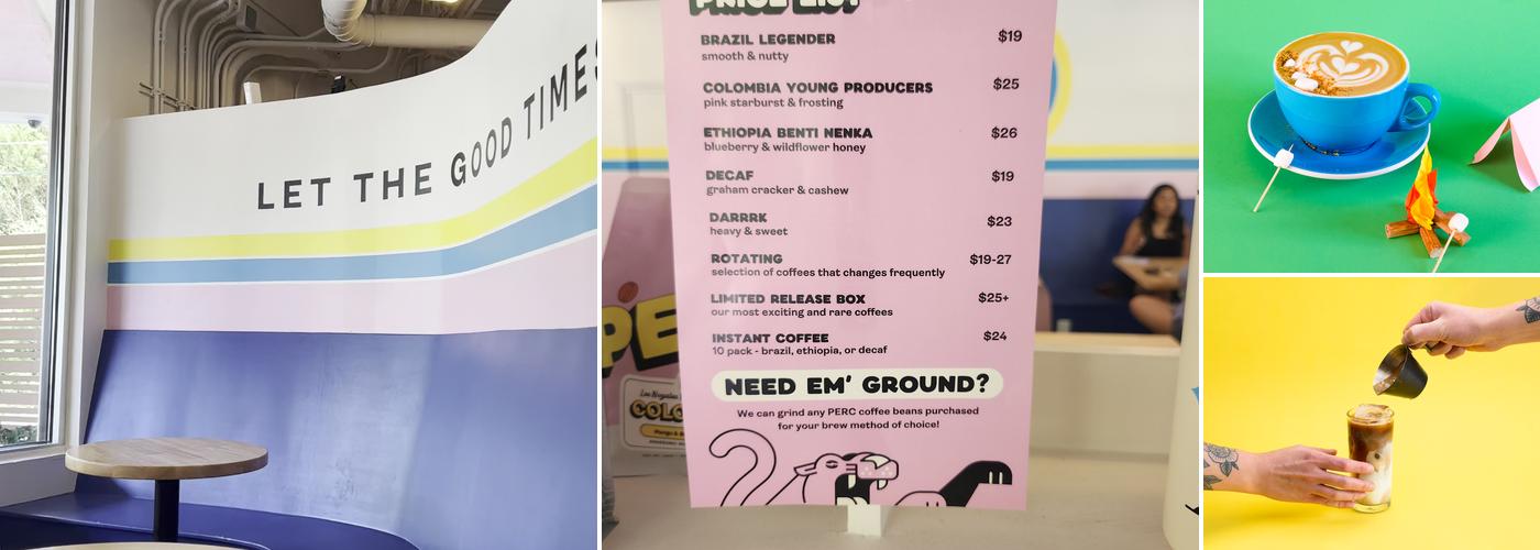 PERC Coffee Menu