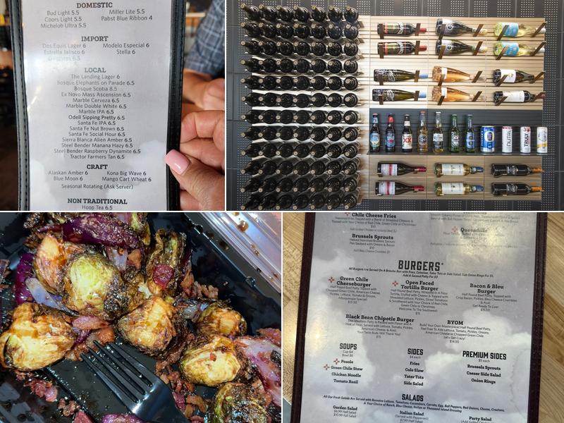 The Landing w/ Pizza 9 Menu