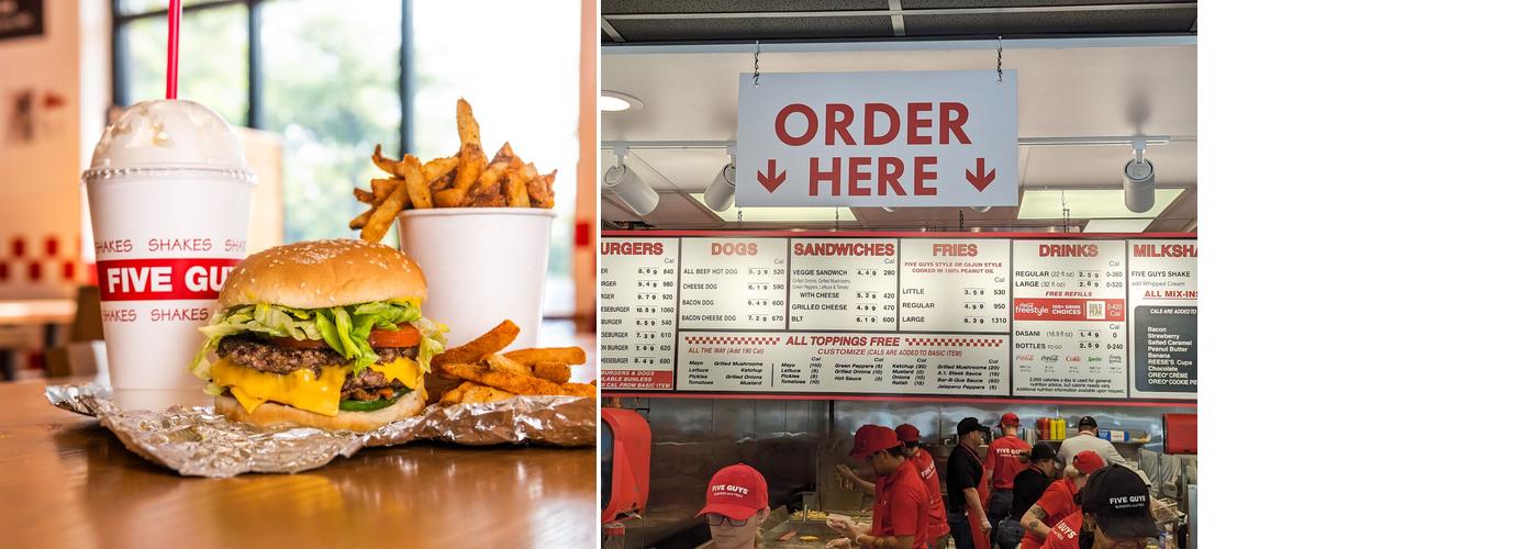 Five Guys Menu