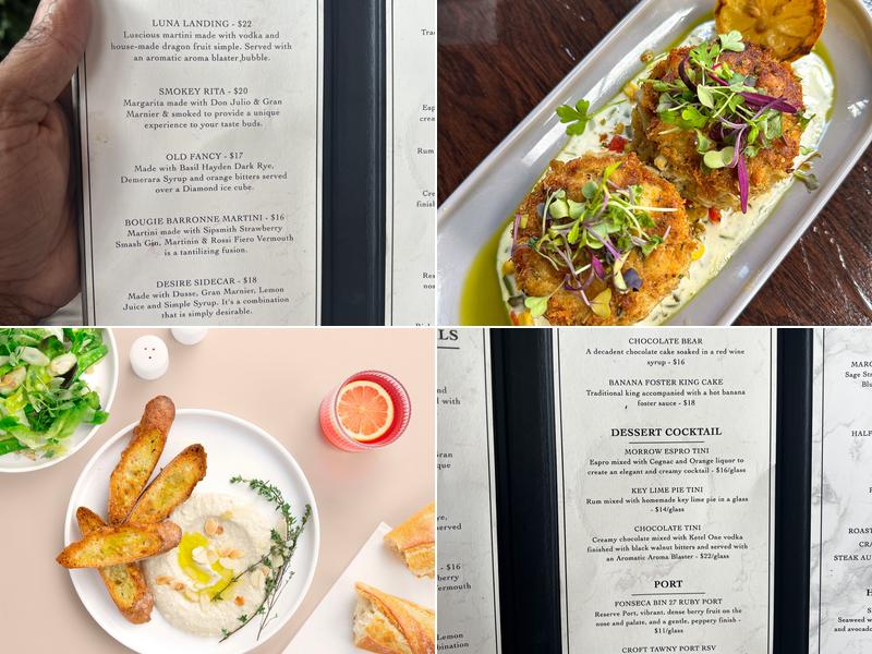Morrow Steak Menu