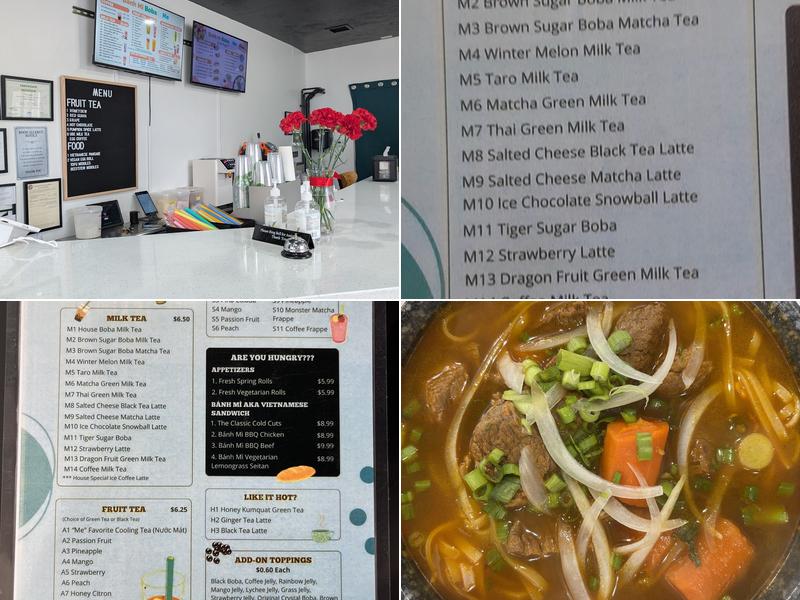 Banh Mi Boba & Me Menu